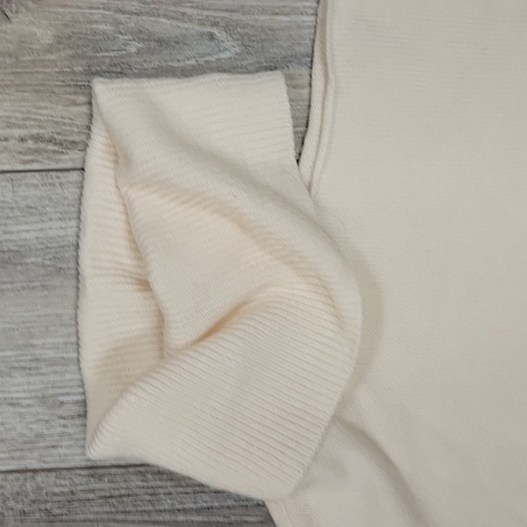 PAIGE Size Small Ivory Raundi Wool Blend Turtleneck Sweater - Picture 4 of 8